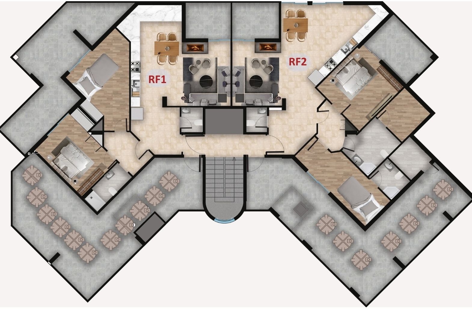 Roof Floor Plan