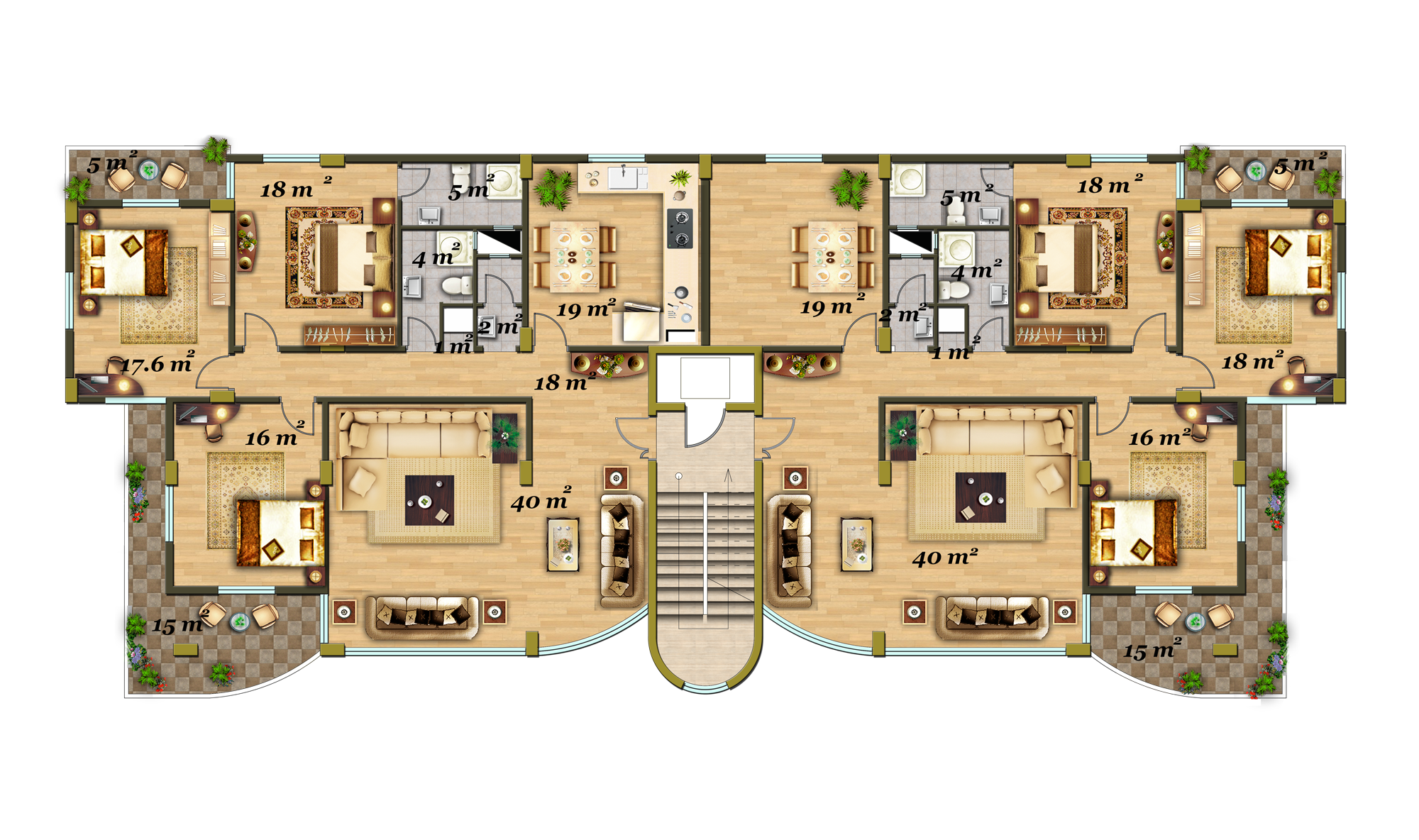Floor Plan & Exterior