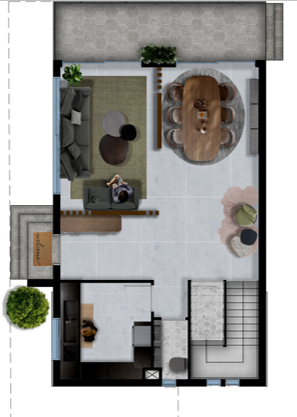 Floor Plan & Exterior