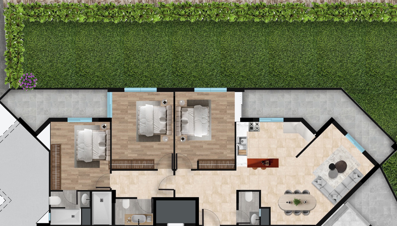 Floor Plan & Exterior