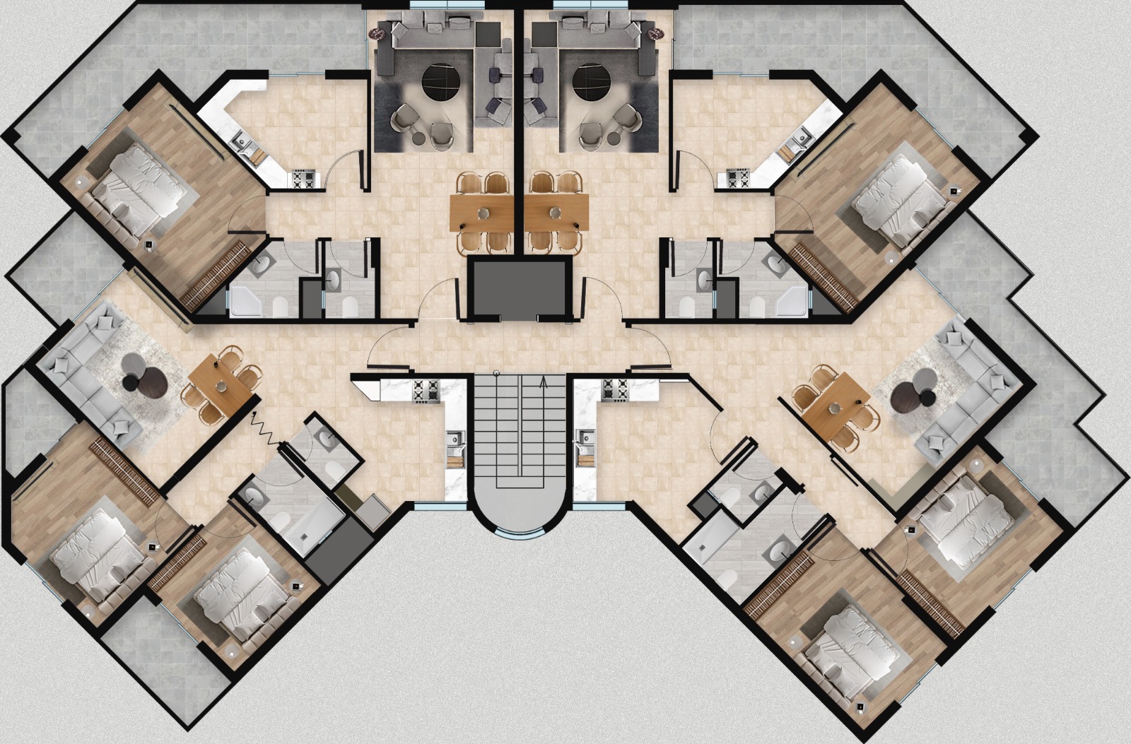 Floor Plan & Exterior