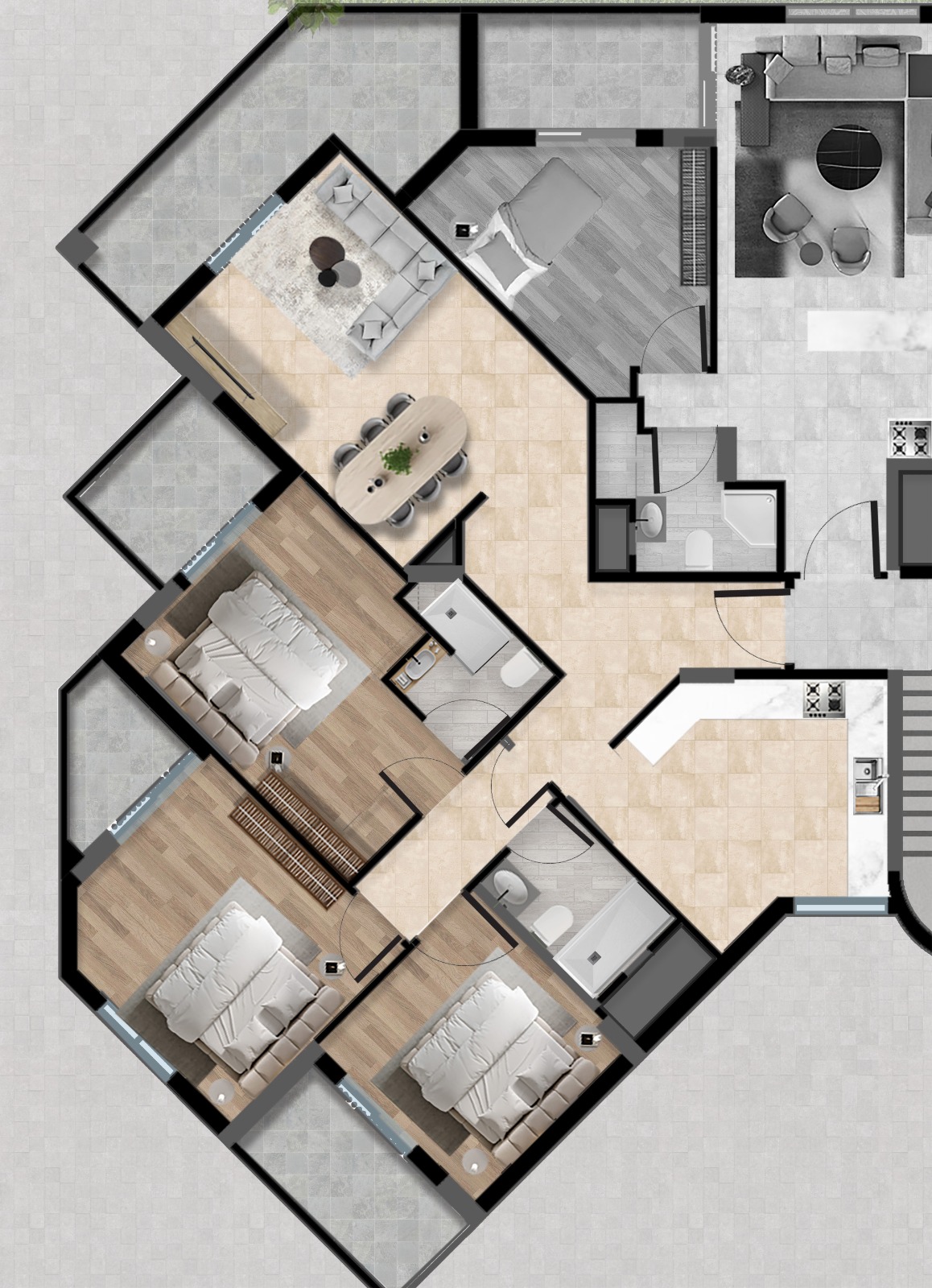 Floor Plan & Exterior